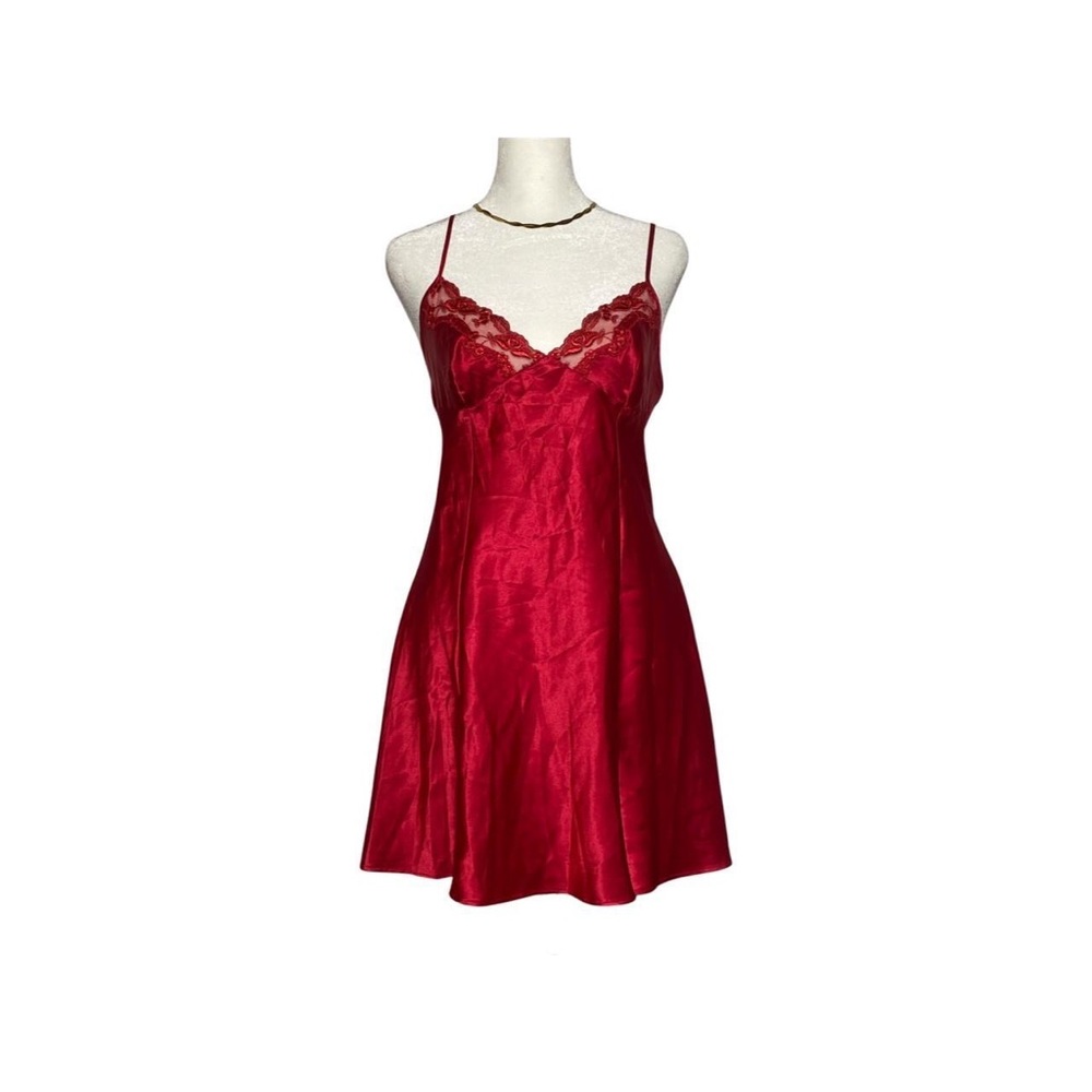 RED VICTORIA’S SECRET SLIP